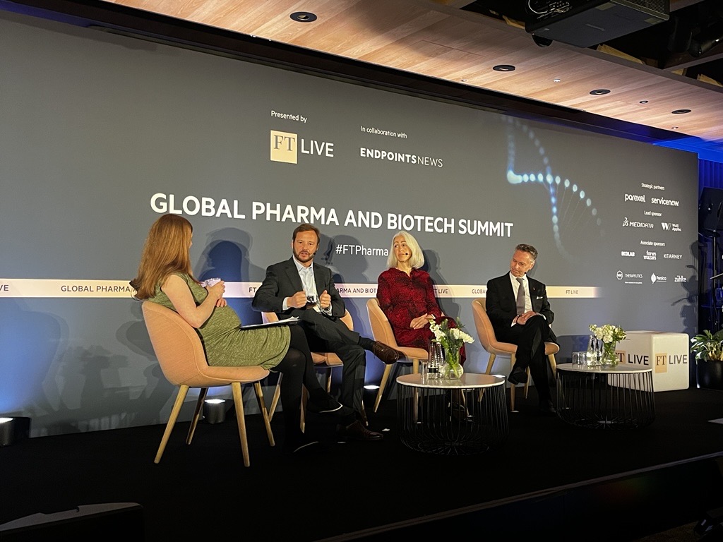 Image courtesy of Anna Smith taken at the Financial Times’ (FT) Global Pharma and Biotech Summit Share it